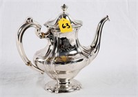 Black Starr & Frost Sterling Silver Teapot