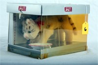 Steiff Drinking Cat with Original Box