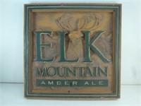 3D Mountain Amber Ale Beer Wall Mount