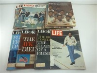 Lot of LOOK, LIFE & Fortune Magazines