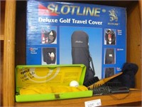 Golf Travel Cover, Club Cleaning Kit, Etc