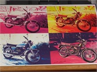 Yamaha Motorcycle Art Print (Signed)