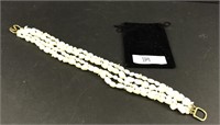 Stunning Kenneth Lane shell necklace