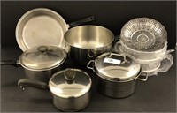 Lot of pots and pans