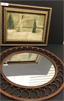 Lot of painting and mirror