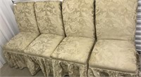 Lot of four upholstered chairs