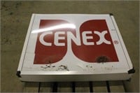 LIGHTED CENEX SIGN, WPS APPROX 44"X7"X36"