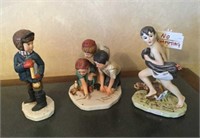 3 Norman Rockwell Figurines