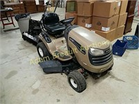 Craftsman DYS 4500 mower& snow attachment
