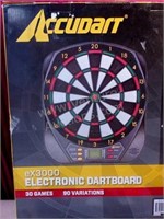 Accudart Electronic Dartboard w/LCD Display, 30