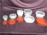 Asst. Rubbermaid Containers