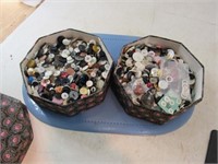 Box of Vintage Buttons