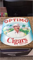OPTIMO CIGARS SIGN 15"