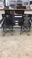 MR & MRS T COLEMAN FOLDABLE CHAIRS