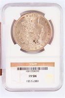 Coin 1887-S Morgan Silver Dollar NGC MS61