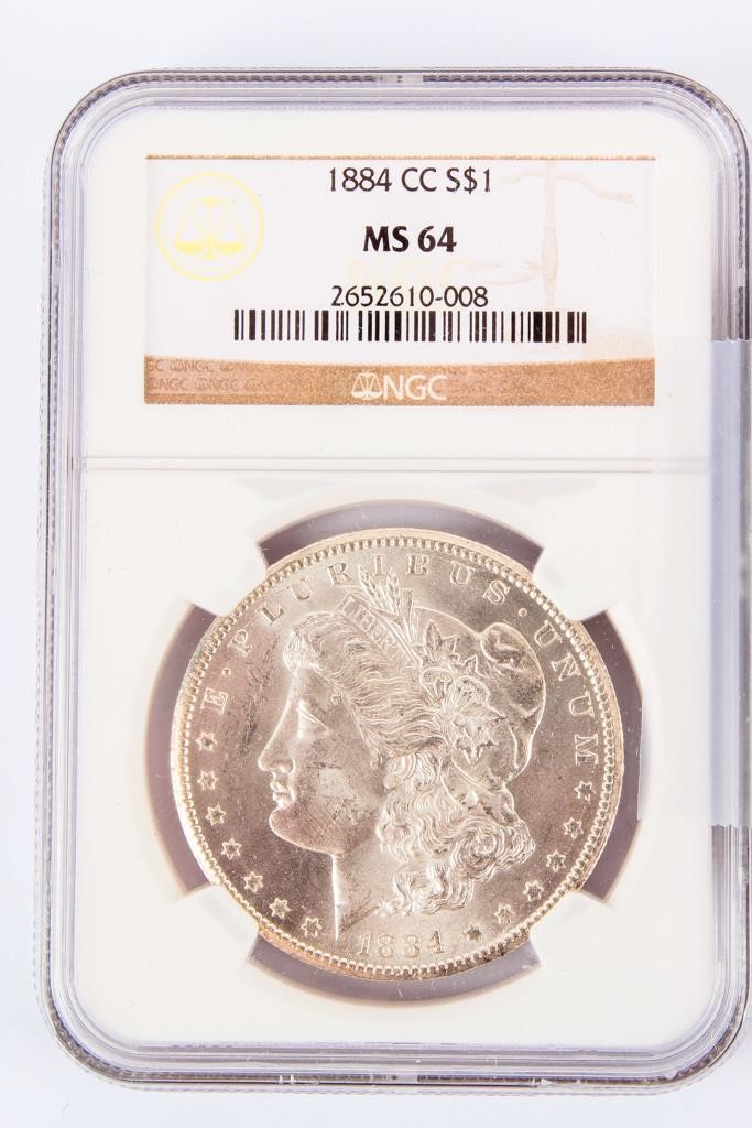 Feb 28th Online Only Certified Coin Auction PCGS NGC +