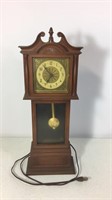 Miniature vintage grandfather clock