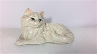 Vintage ceramic cat dish