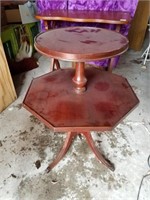 Vintage Mersman 7307 2 Tiered End Table