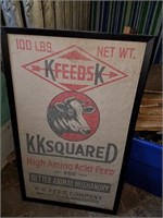 K-K Feed Company, Watertown, WI Feed Bag