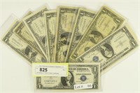 (+/-16) Series of 1935A-G Silver Certificates