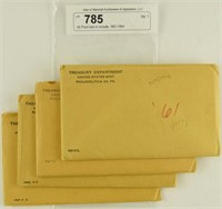 (4) Proof sets to include; 1961-1964