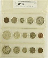 (3) Assembled Mint sets to include; 1940,