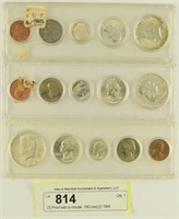 (3) Assembled Mint sets to include; 1963