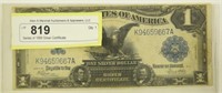 Series of 1899 Silver Certificate large format