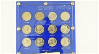 Susan B. Anthony dollar Type coin set 1979-