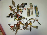 Mixed Lot of Vintage Fishing Lures