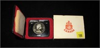 1971 Canadian dollar, .500 silver