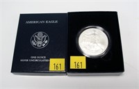 2008-W American Silver Eagle, uncirculated