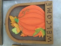 Pumpkin Decorative Sign