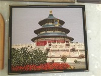 Needlepoint of Temple