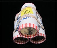 3- Original uncirculated rolls of Presidential