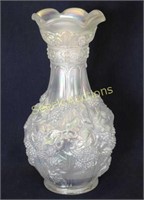 Loganberry vase - white