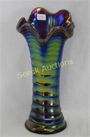 Ripple 9" vase - purple