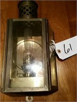 Wall Mountable Brass Oil Lantern