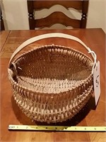 10" Diameter Hand Woven Basket
