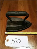 Antique Metal Iron Approximately 6