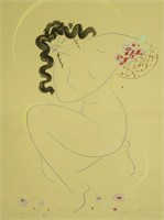 KULES NUDE FEMALE SIGNED & NUMBERED PRINT