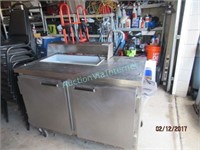 refrigerated prep tables