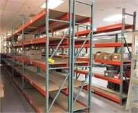 (15) Sections H.D. Shelving