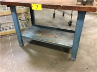 (2) Wood Top H.D. Workbenches
