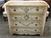 Dovetailed 4 drawer chest