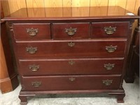 Mahogany 6 drawer chest