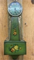 Swiss Watch Co. Verde banjo clock