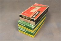 (3) FULL BOXES OF ASSORTED 30-06 AMMUNITION