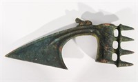 ANCIENT PERSIAN BRONZE AXE HEAD, C.1500 BC